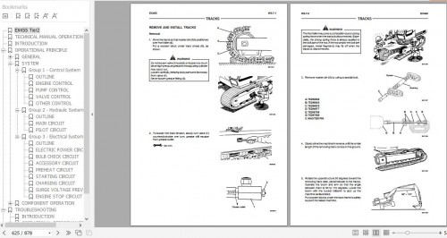 Fiat Kobelco Excavator EX455 Operational Principle Technical Manual 3