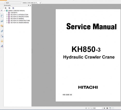 Hitachi Crawler Crane 2,76 GB Full All Model Shop Manual DVD (9)