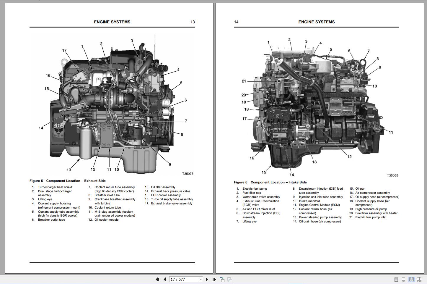 2007 2008 2009 MaxxForce 11 & 13 Diesel Engine Service Repair CD ROM 