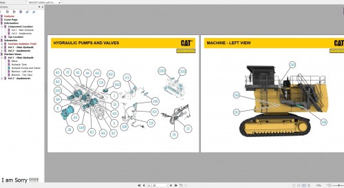 CAT Hydraulic Mining Shovel 6040 Hydraulic System Schematics Updated 03.2021 4