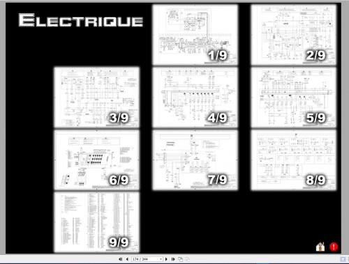 Liebherr Electrical and Hydraulic Schematic Diagram R904C R984C Schémas Terrassement FR (3)