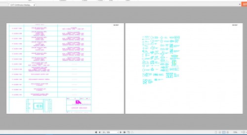 CAT Continuous Haulage 979MB Full Models Spare Parts Manuals PDF DVD 8