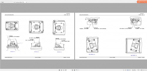 CAT Continus Miner 5.87GB Full Models Spare Parts Manuals PDF DVD 6