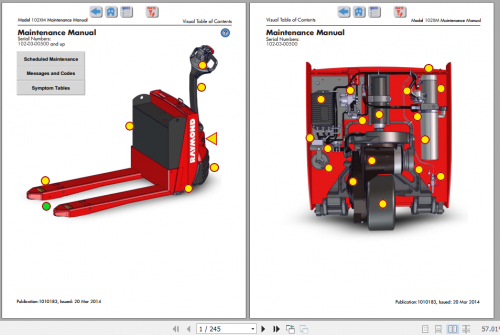 RAYMOND Forklift 8.06GB Service Parts Manual & Schematics Update 2020 DVD 5