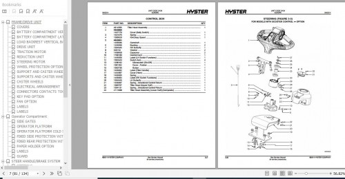 Hyster Electric Motor Hand Trucks D439 (P2.0S) Parts Manual 4020150 3