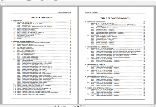 Navistar Exhaust Aftertreatment System with DPF and SCR 9900 Service Manual (2)