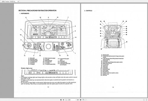 ISEKI Tractor TA525 & TA530 Service Manual 2
