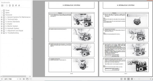 Yanmar Crawler Excavators VIO33 6 VIO38 6 Service Manuals EN PDF 3