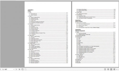 Yanmar Crawler Excavators VIO38U Service Manuals EN PDF 2