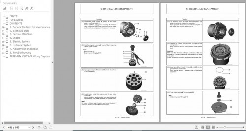 Yanmar Crawler Excavators ViO35 6A Service Manuals EN PDF 3