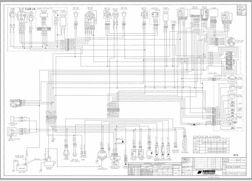 Yanmar Mini Excavator SV15 SV17 Wiring Diagrams Z172A59 1050