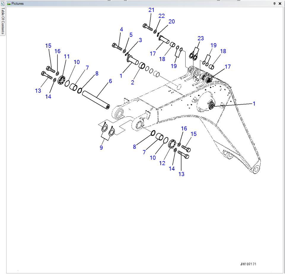 Komatsu Mining Excavator PC200011 Spare Parts Catalog Auto Repair Manual Forum Heavy