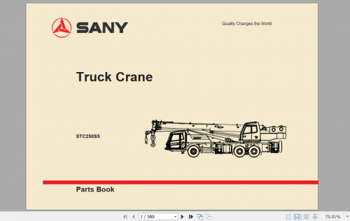 Sany-Truck-Crane-STC250S5-Parts-Book-1.png