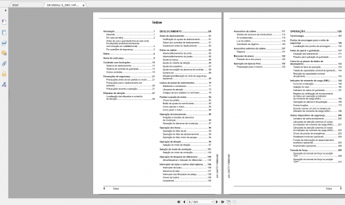 Tadano Rough Terrain Crane GR 550XLL 3 GR 550 3 00102 PO Operation & Maintance Manual PO (2)