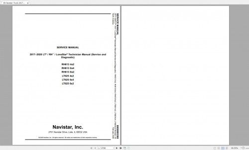 Navistar Truck 2021 Updated 04.2020 Full Models Manual PDF DVD 3