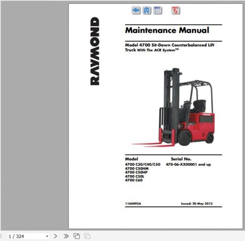 Raymond-Sit-down-Counterbalanced-Lift-Truck-4700-Schematics-Maintenance--Parts-Manual-1.jpg