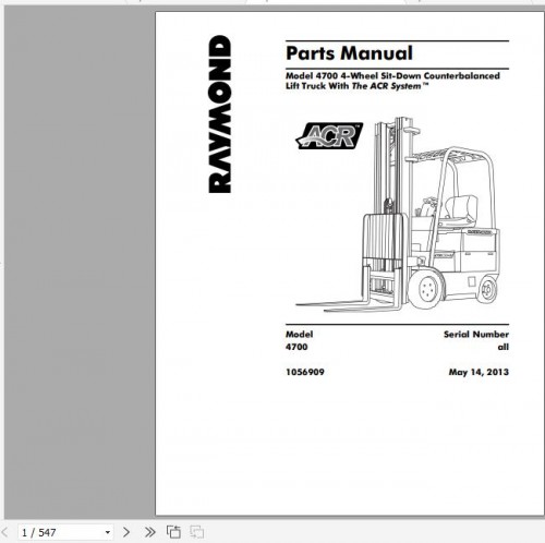 Raymond-Sit-down-Counterbalanced-Lift-Truck-4700-Schematics-Maintenance--Parts-Manual-2.jpg