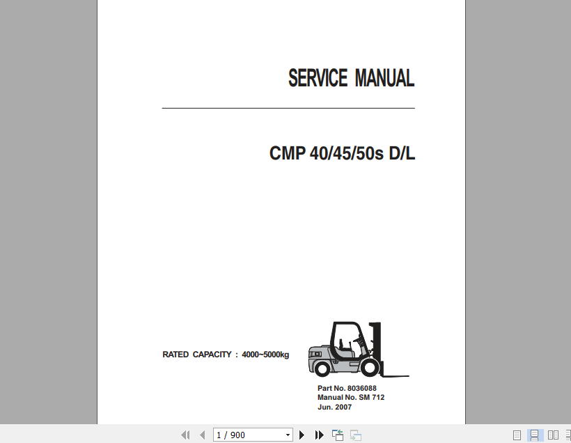 Clark Forklift Truck Cmp S Service Manual Auto Repair Manual Forum Heavy