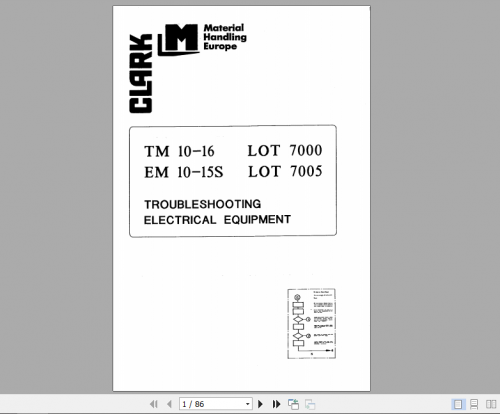 Clark-Forklift-Truck-TM-EM-10-15S-16-Troubleshooting-Electrical-Equipment-1.png