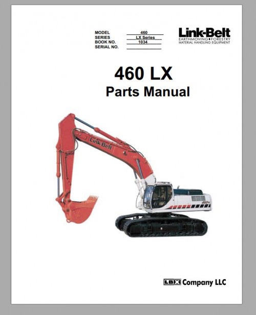 Linkbelt Excavator, Wheel Loader, Articulated Truck 8.9 GB DVD Shop Manual, Part Manual, Schematic D