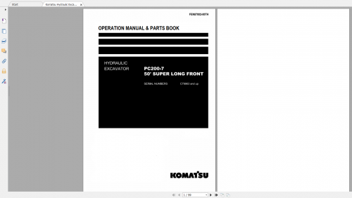 Komatsu-Hydraulic-Excavator-PC200-7-SLF-Operation-Manual--Parts-Book-FEN87002-00TH-2011.png