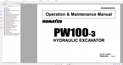 Komatsu-Hydraulic-Excavator-PW100-3-Operation--Maintenance-Manual-SEAM020D0302.png
