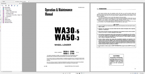 Komatsu-Wheel-Loader-WA30-5-WA50-5-Operation--Maintenance-Manual-SEAD034300-1999.png