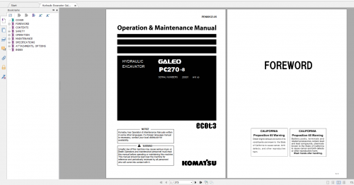 Komatsu-Hydraulic-Excavator-Galeo-PC270-8-Operation--Maintenance-Manual-PEN00123-05-2007.png