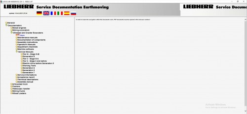 Liebherr Lidos COT LBH LFR LHB LWE LWT Online EPC & Service Document Updated 10.2021 DVD 13
