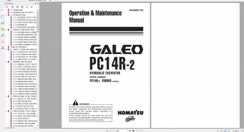 Komatsu-Hydraulic-Excavator-Galeo-P14R-2-Operation--Maintenance-Manual-WEAM007700-2005.png