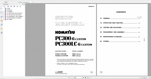 Komatsu-Hydraulic-Excavator-PC300-6-Custom-PC300LC-6-Custom-Shop-Manual-SEBM007201-1996.png