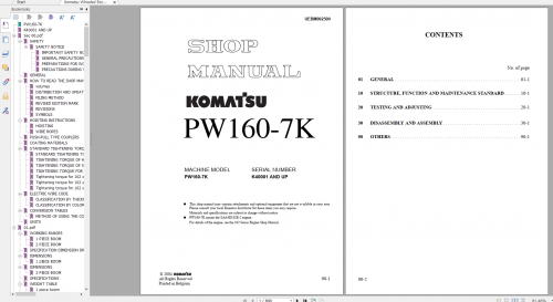 Komatsu-Wheeled-Excavator-PW160-7K-Shop-Manual-UEBM002500-2004.png