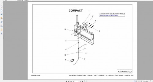 Haulotte Wheeled Scissor Lift COMPACT 12 COMPACT 3347E COMPACT 8W COMPACT 2247E Spa