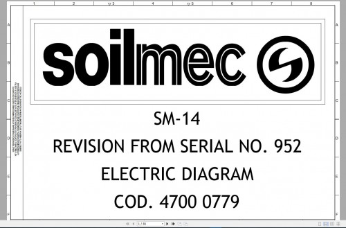 Soilmec Hydraulic Drilling Rig 4.01GB PDF Service and Part Manual DVD (7)