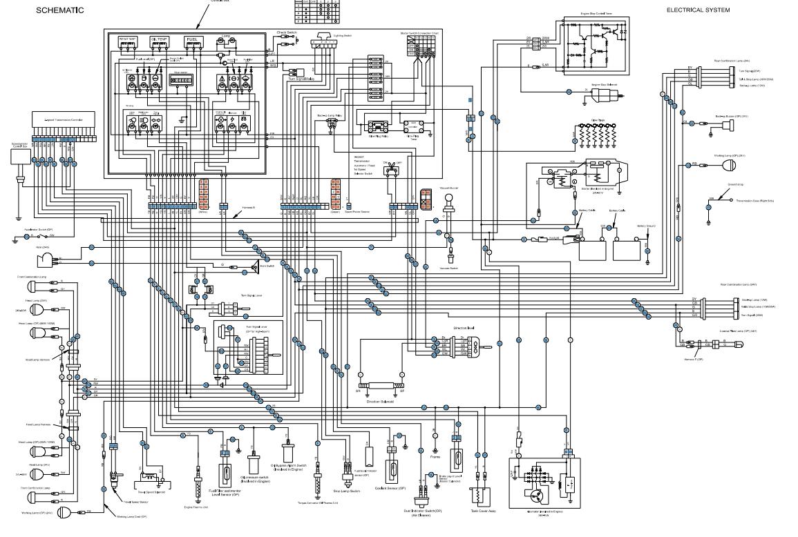 CAT Forklift MCFE DP70 Electrical Diagram | Auto Repair Manual Forum ...