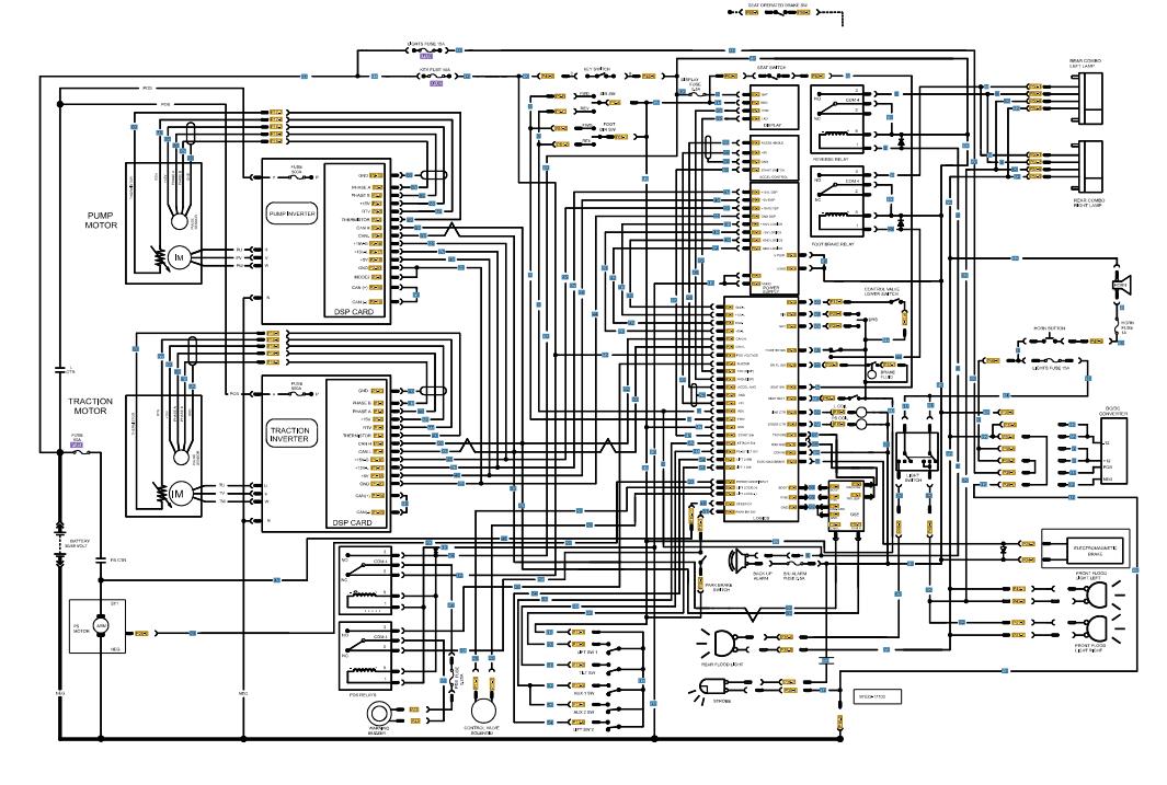 CAT Forklift MCFE E5000 Electrical Diagram | Auto Repair Manual Forum ...