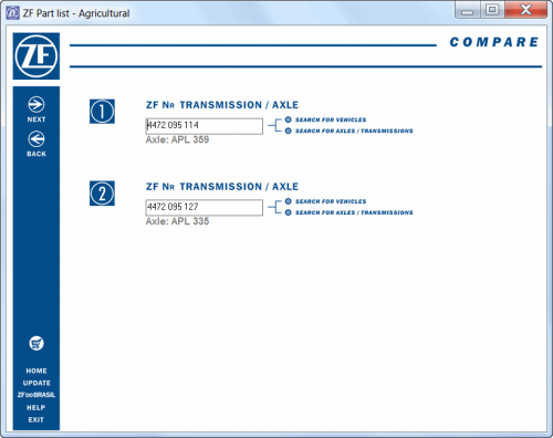 ZF Part List Agricultural 11.2021 7