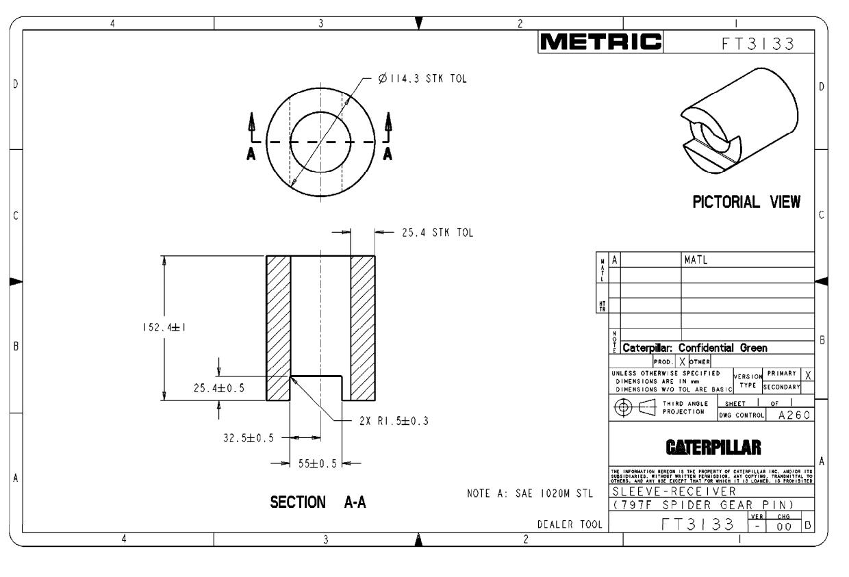 CAT Heavy Equipments FT3101 - FT3149 Dimensions EN PDF | Auto Repair ...