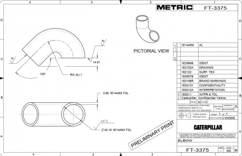 CAT Heavy Equipments FT3354 FT3379 Dimensions EN PDF 3
