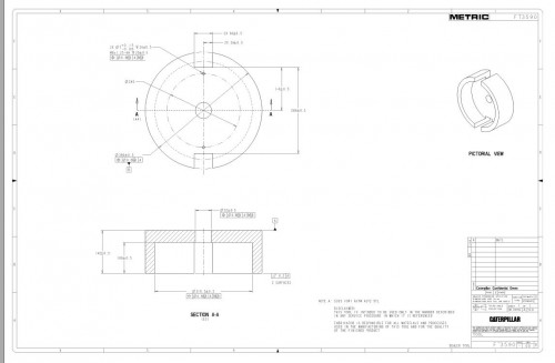 CAT Heavy Equipments FT3581 FT3609 Dimensions EN PDF 2