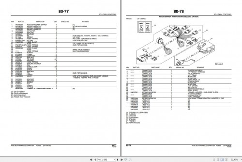 John Deere Sprayer 4720 Parts Catalog PC9325 2006 3