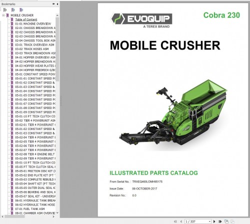 Evoquip-Mobile-Crusher-Cobra-230-Illustrated-Parts-Catalog-2017-1.jpg