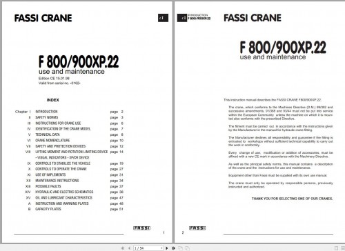Fassi Cranes F800 F900XP.22 0162 Use and Maintenance Manual (1)