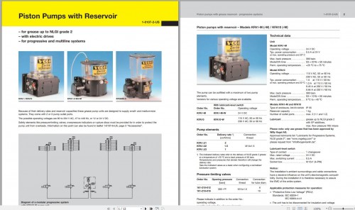 Fassi Cranes Piston Pumps With Reservoir Manual