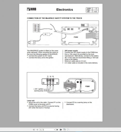 Hiab Crane 603MB PDF DVD Service Manual, Maintenance Manual, Hydraulic Diagrams, Spare Parts Catalog