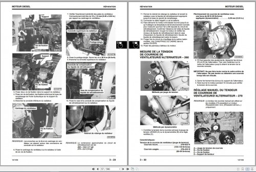 John Deere Loaders 260 270 Technical Manual TM10161 FR 2