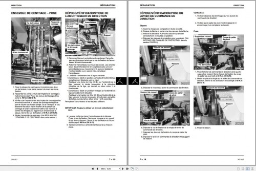 John Deere Loaders 280 Technical Manual TM10162 FR 3