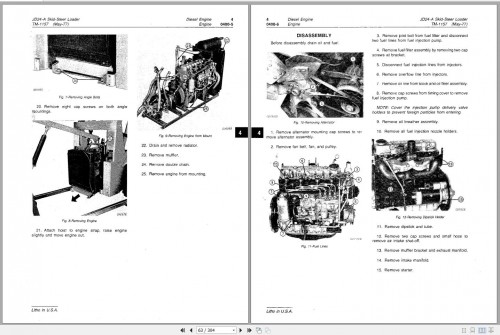 John Deere Skid Steer Loader JD24A Technical Manual TM1157 3