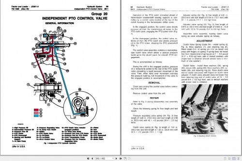 John Deere Tractors & Loaders JD301 A Technical Manual TM1088 2