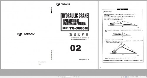 Tadano-Hydraulic-Crane-TG-3600M-11-450111--Operation-and-Maintenance-Manual-2011-JP-1.jpg